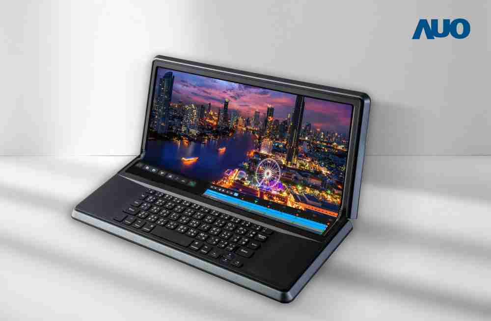 z6尊龙14.6吋Micro LED折迭显示屏幕，，搭配半径4mm的弯折绞炼，，，以及高画素、、、、高亮度、、、、高对比度的显示技术特点，，，，即便在大视角下仍保有绝佳色相与亮度